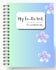 monthly planners, daily journal, notebook design