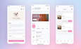 do mobile app development with native, react native, flutter