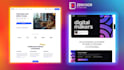 create a custom website with advanced UI and animations