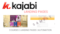design kajabi landing pages and membership sites
