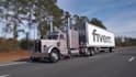 create logistics truck trailer video for your logo
