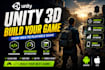 create full unity games, prototypes, scripts and game assets