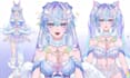 draw and rig custom male or female live2d model vtuber outfit live2d rigging
