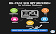 do monthly on page SEO for your website