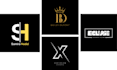 design a modern and attractive name logo