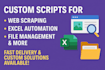 automate your tasks with powerful python scripts