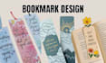 design creative bookmark design printable and custom b0okmark design and flyers