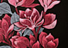 make animal and botanical linocut doodle illustration