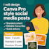 canva pro style social media posts