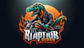make creative raptor rider logo with t shirt design