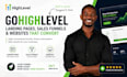 gohighlevel landing page gohighlevel sales funnel go high level website