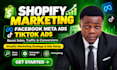 boost shopify sales with facebook meta marketing, tiktok ads, shopify marketing