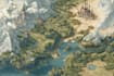 draw fantasy map illustration isometric map