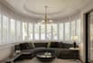 generate render for exist model,remodel sitting room,dinning, villa,cgi interior