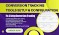 set up ads tracking tools voluum  hyros triple whale  anytrack trackier adroll