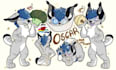 fursona ref sheet furry reference sheet anthro ref sheet furry ref sheet anime