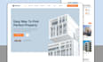 design a modern real estate wordpress website with idx, elementor