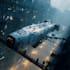 do a sci fi spaceship art