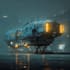 draw a sci fi spaceship art