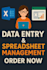 accurate data entry and excel spreadsheet management