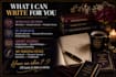 be your secret ghostwriter