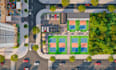 create padel, pickleball, and tennis court 3d visuals