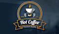 design coffee, tea, green tea logo for your brand