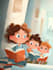 create stunning children book illustration package