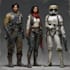 do star wars sci fi character art, game character for you