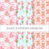 make professional seamless pattern design for kids, textile