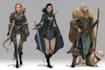 do dnd character art, illustration, concept art, commission art
