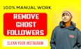 remove instagram bot following amd remove ghost followers