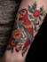 custom an abstract black tattoo design