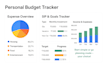 create a personal finance dashboard or investment tracker in excel or sheets