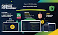 build a modern PHP mysql website with secure admin dashboard