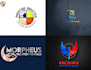 create a modern stunning initial minimal logo design