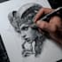 draw a unique custom tattoo design