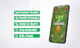 create a birthday video invitation of videogames