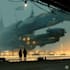 create a sci fi spaceship art