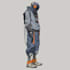 drawing a sci fi character illustration or sci fi character