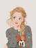 drawing a cartoon disney couple portrait