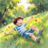 watercolor children book illustration