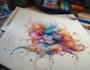 paint pin up and cartoon illustrations