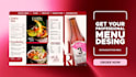design modern menu restaurant menu digital menu