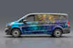 creative custom car wrap, van wrap, truck wrap, trailer wrap