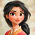 portrait into a disney style cartoon