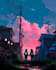 produce asian lofi, anime style
