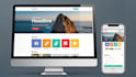 build responsive front end with HTML CSS js