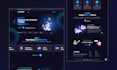do website design, website ui ux, saas, web app, dashboard in figma