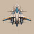 draw high quality spaceship concept